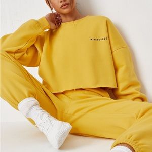 CROP SWEATSHIRT MISGUIDED BRANDED